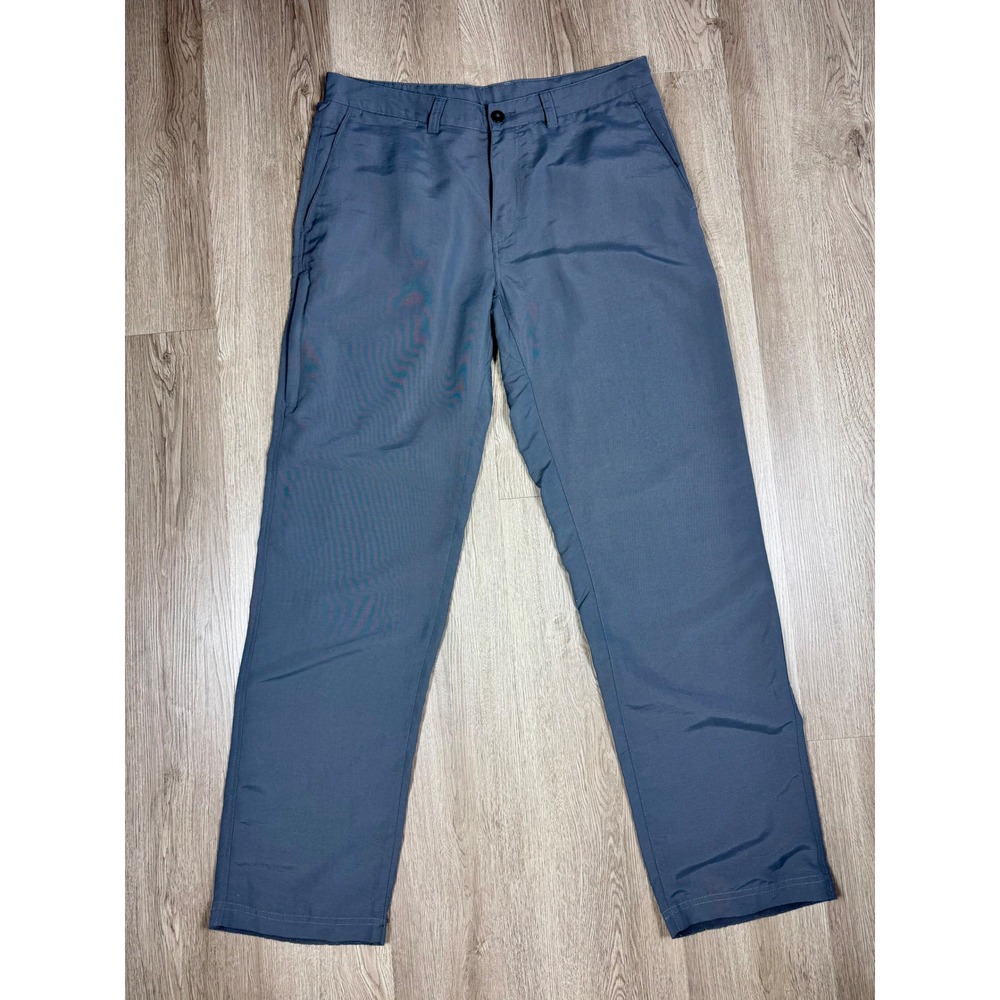 REI Co-op Mens Hiking Travel Pants Gray 34x34 Stretch Lightweight Outdoor Active